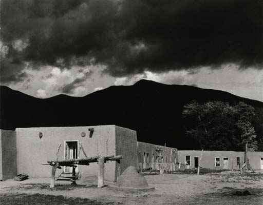 Paul Strand: "Black mountain", Cerro, New Mexico, 1932, Vintage gelatin silver print (c) Galerie zur Stockeregg, Zürich, Kaspar M. Fleischmann