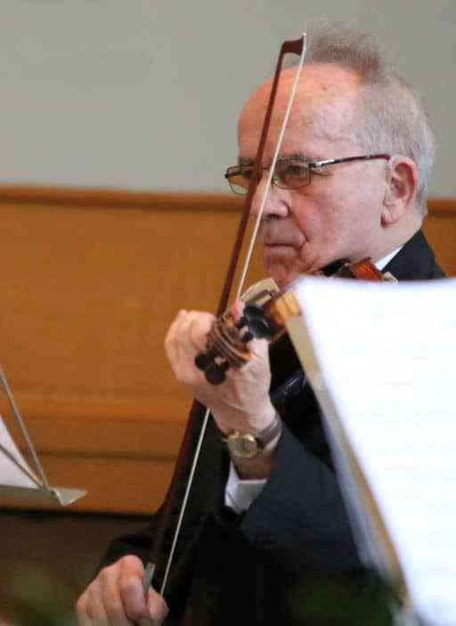 Dr. Anton Grimm als Violinist