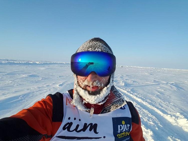Robby Clemens: Zu Fuß bei arktischen Temperaturen am Nordpol