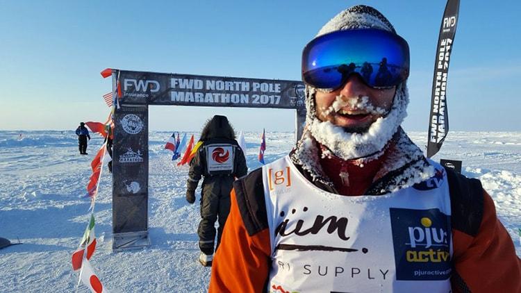 Robby Clemens: Zwischenstopp am FWD Nordpol-Marathon